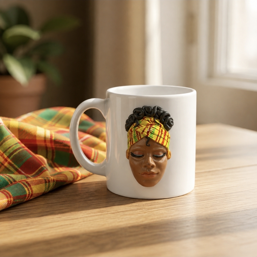 Mug 3D Manzè Madras Soleil